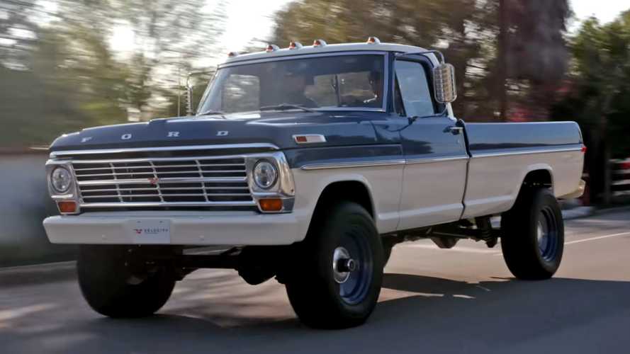 See Gorgeous 1970 Ford F-250 Restomod Inside And Out At Jay Leno's Garage