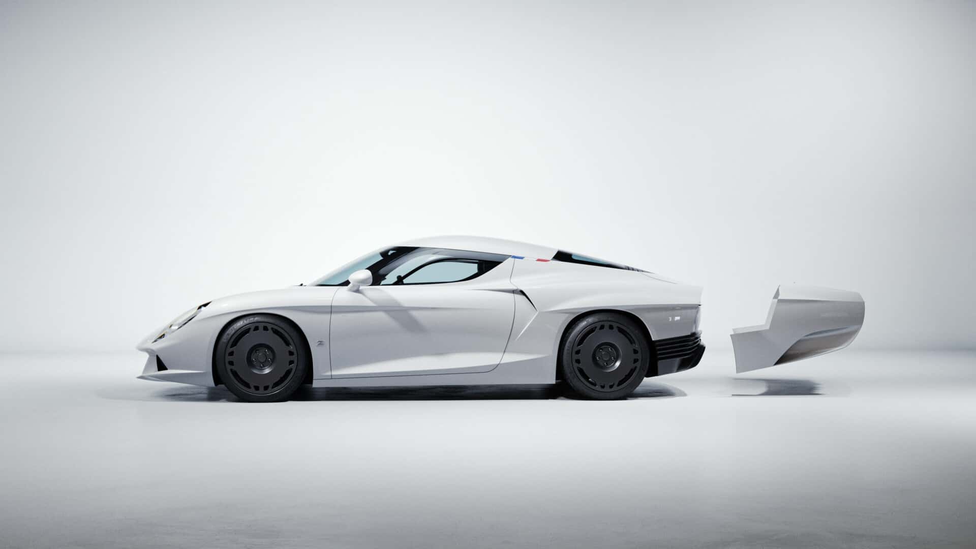 Zagato's New Sports Car Has A Removable Long-Tail Rear Bumper