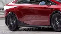 Tesla Model 2, the render of Motor1.com