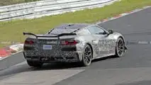 Chevrolet Corvette ZR1 Spionagefoto von der Rückansicht