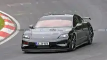 Porsche Taycan GT spy photo