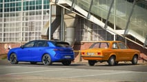 Opel Kadett C (1974) vs. Opel Astra Electric (2023) im Test