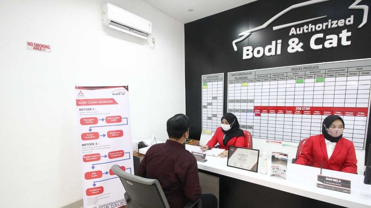 Pelayanan Authorized Bodi & Cat Misubishi Karawang