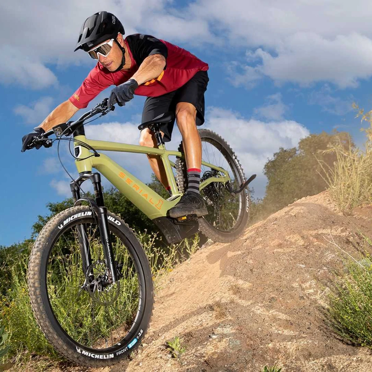 gasgas e-bike fully ECC 5 Electric Bicycle – BFD Moto Jetzt in Saison: Meerrettich Orange Farbe:golden dots