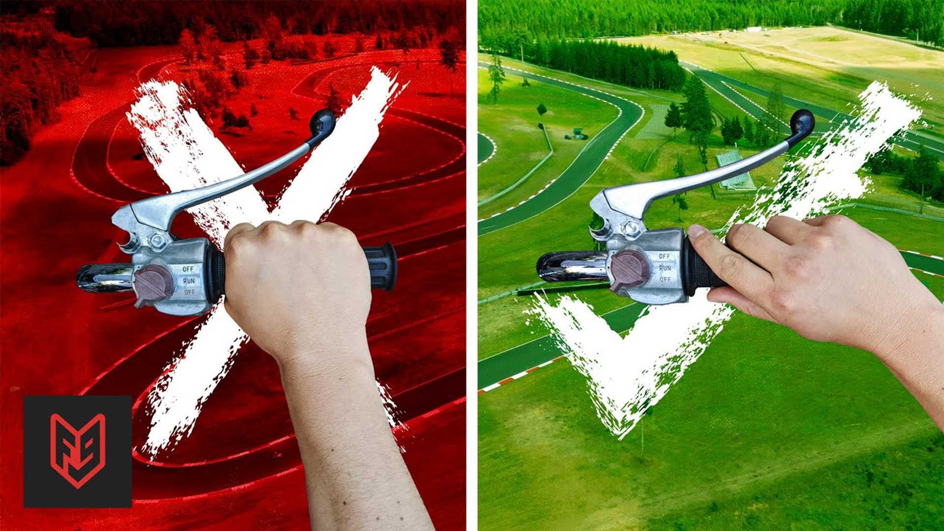 Watch And Learn How To Fix Your Throttle Grip And Corner Better