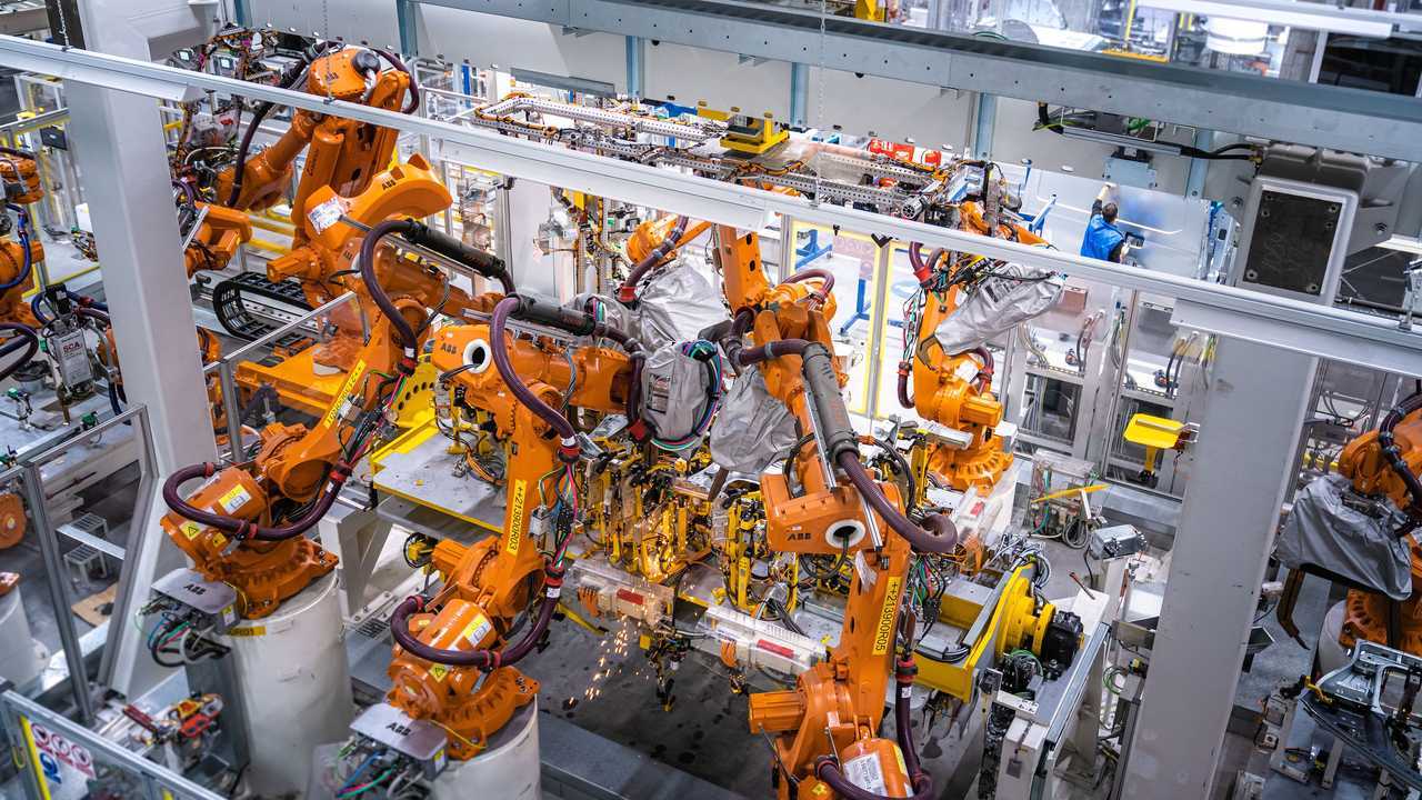 La fabbrica dei commerciali Volkswagen di Hannover