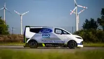Super van elétrica Ford