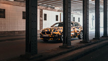 BMW X2 urban camouflage teaser