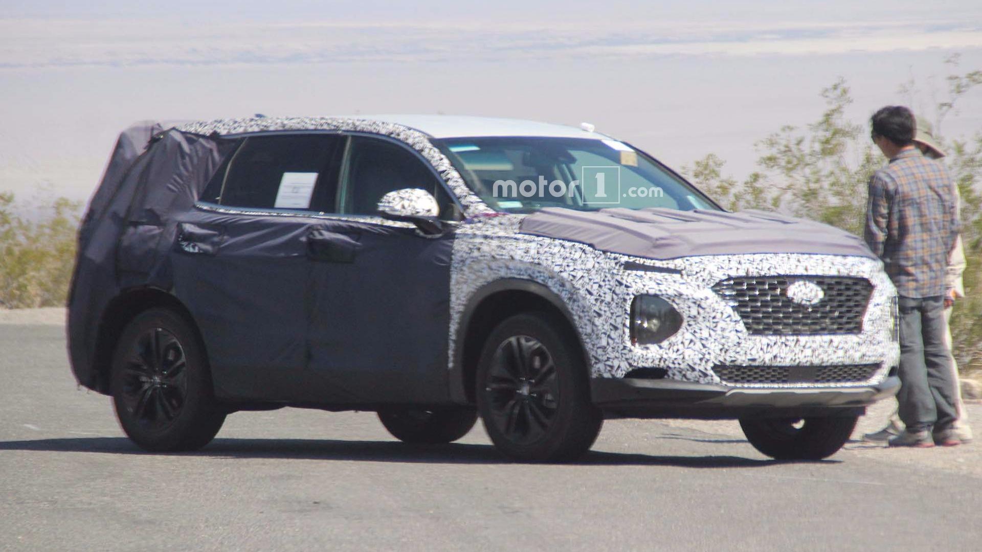 2019 Hyundai Santa Fe New Spy Shots And Redesign News >> New Hyundai Santa Fe Spied Tackling The Nurburgring 2019 Hyundai Santa Fe New Spy Shots And Redesign News >> New Hyundai Santa Fe Spied Tackling The Nurburgring