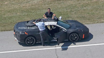 Ortadan motorlu C8 Corvette casus fotoğraflar