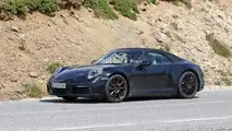 Porsche 911 Convertible Spy Pics