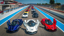 Ferrari 70 ans au Paul Ricard