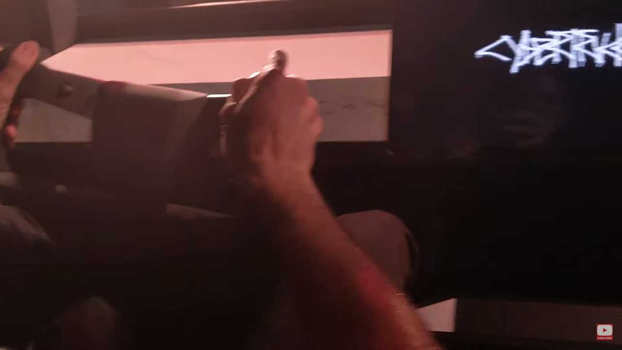 See How The Tesla Cybertruck Rides With E For Electric