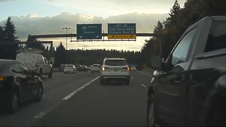Watch Reckless Driver Brake Check A Tesla On Highway On Ramp: Video