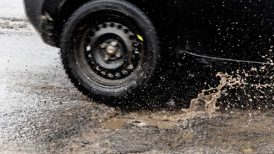 One in four drivers have damaged their car on a pothole or speed bump