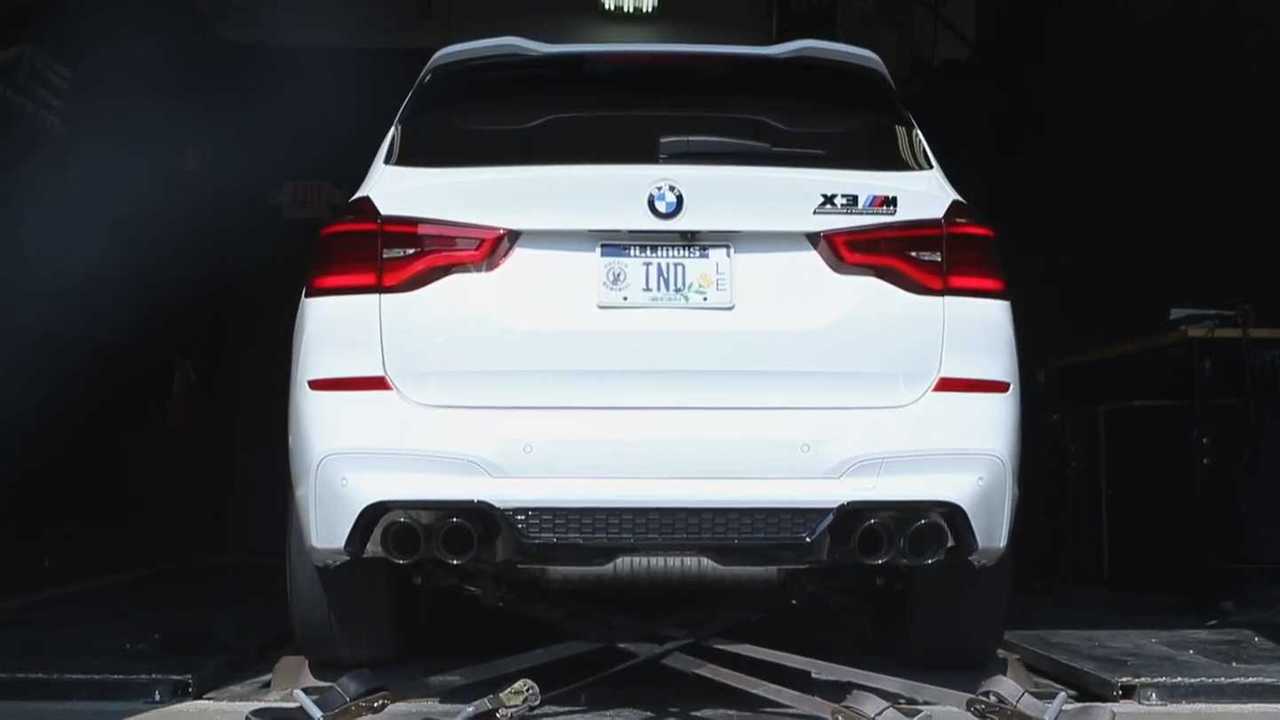 BMW X3 M Competition Dyno