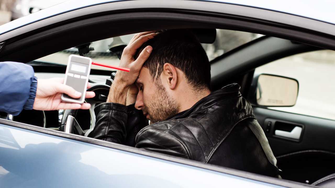 Upset driver given breathalyzer after accident