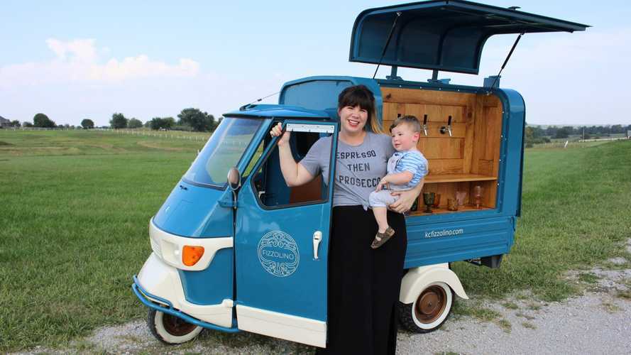 Meet Fizzolino, The World's Most Adorable Wine Truck