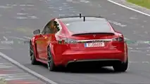 Tesla Model S Plaid Spied