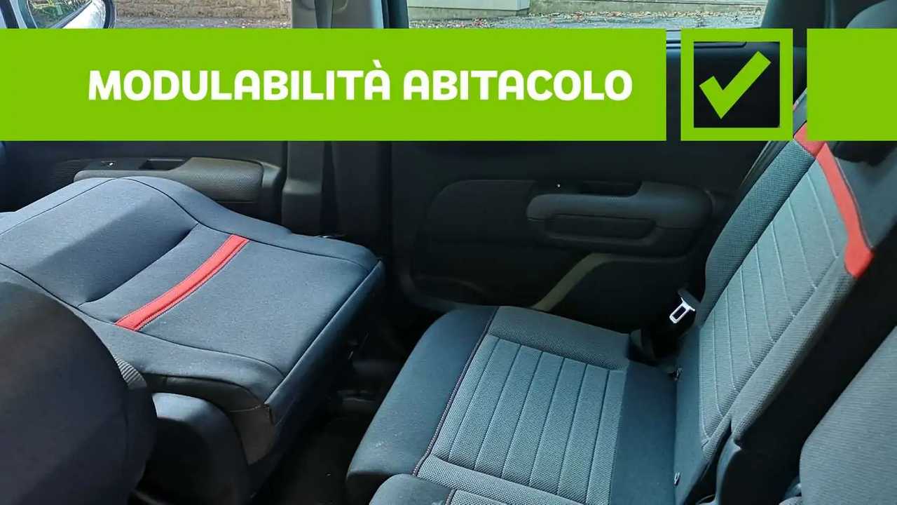 Pro - Modulabilità abitacolo