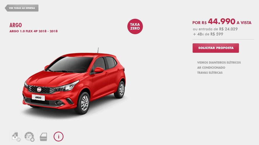 Fiat Argo 1.0 - Site
