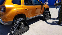Dacia Duster con orugas