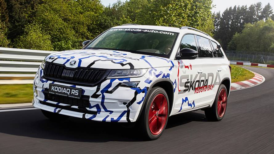 Skoda Kodiaq RS, il teaser