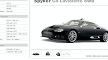 Spyker C8 Laviolette SWB