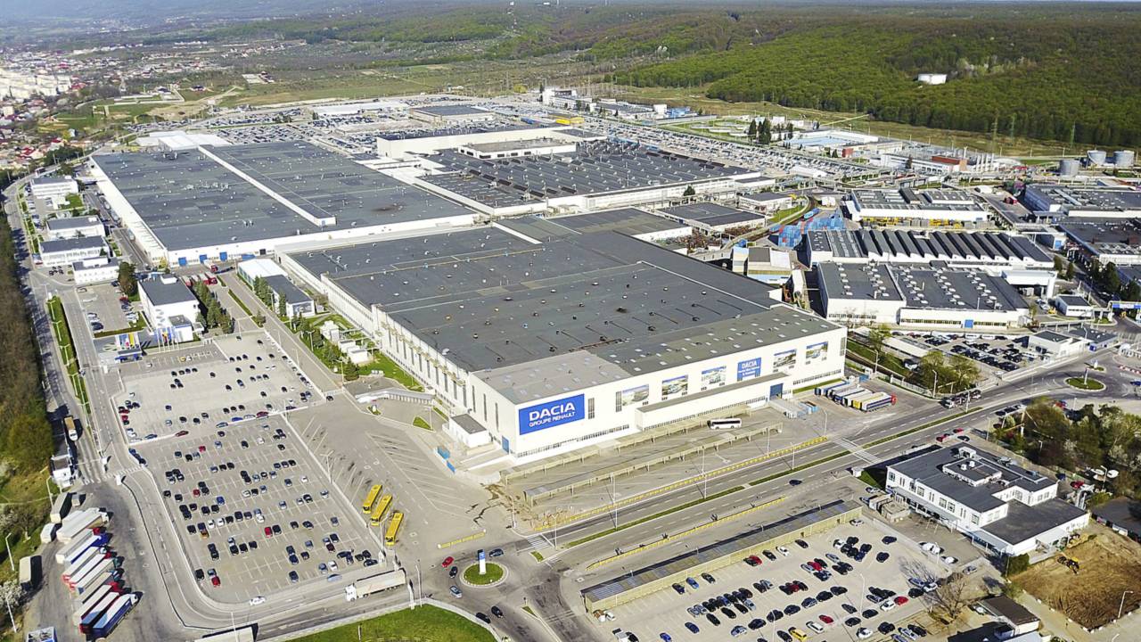 Dacia fabbrica Mioveni