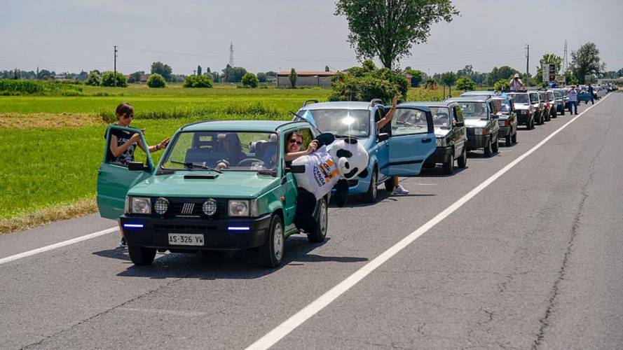 Concentración Fiat Panda en Pandino 2018