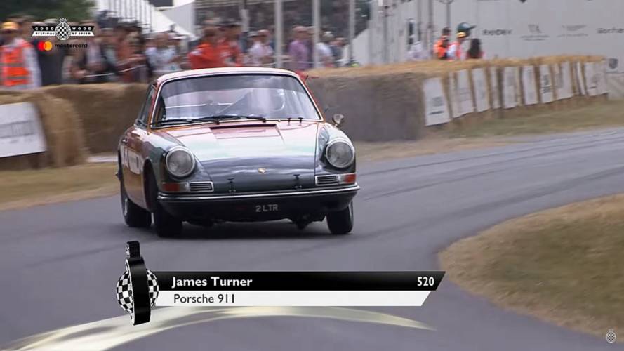 Classic Porsche 911 at Goodwood