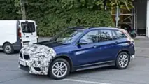 BMW X1 facelift spy photo