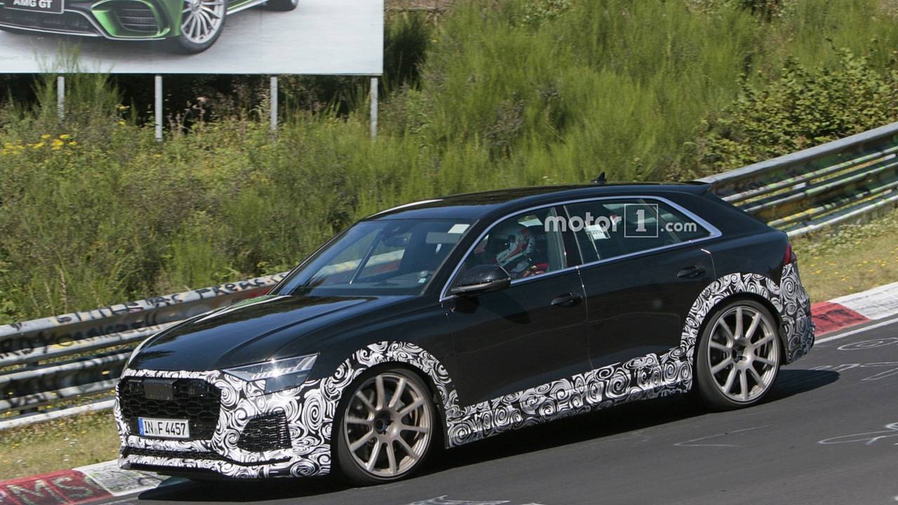 2020 Audi RS Q8 spy photo