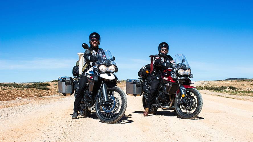 Step 1: Learn How to Ride; Step 2: Ride to Morocco