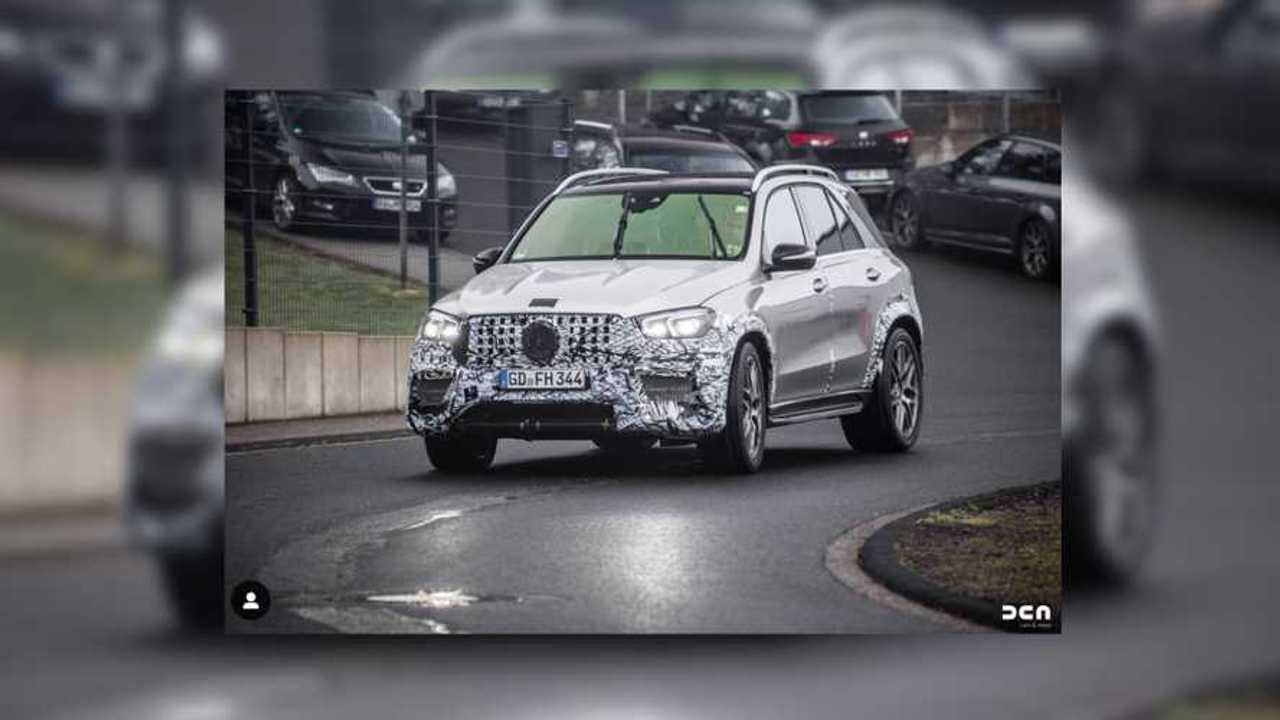 Mercedes-AMG GLE 63 Spy Shot