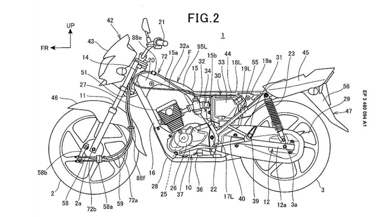 Honda patent drum brakes