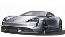 Porsche Taycan croquis