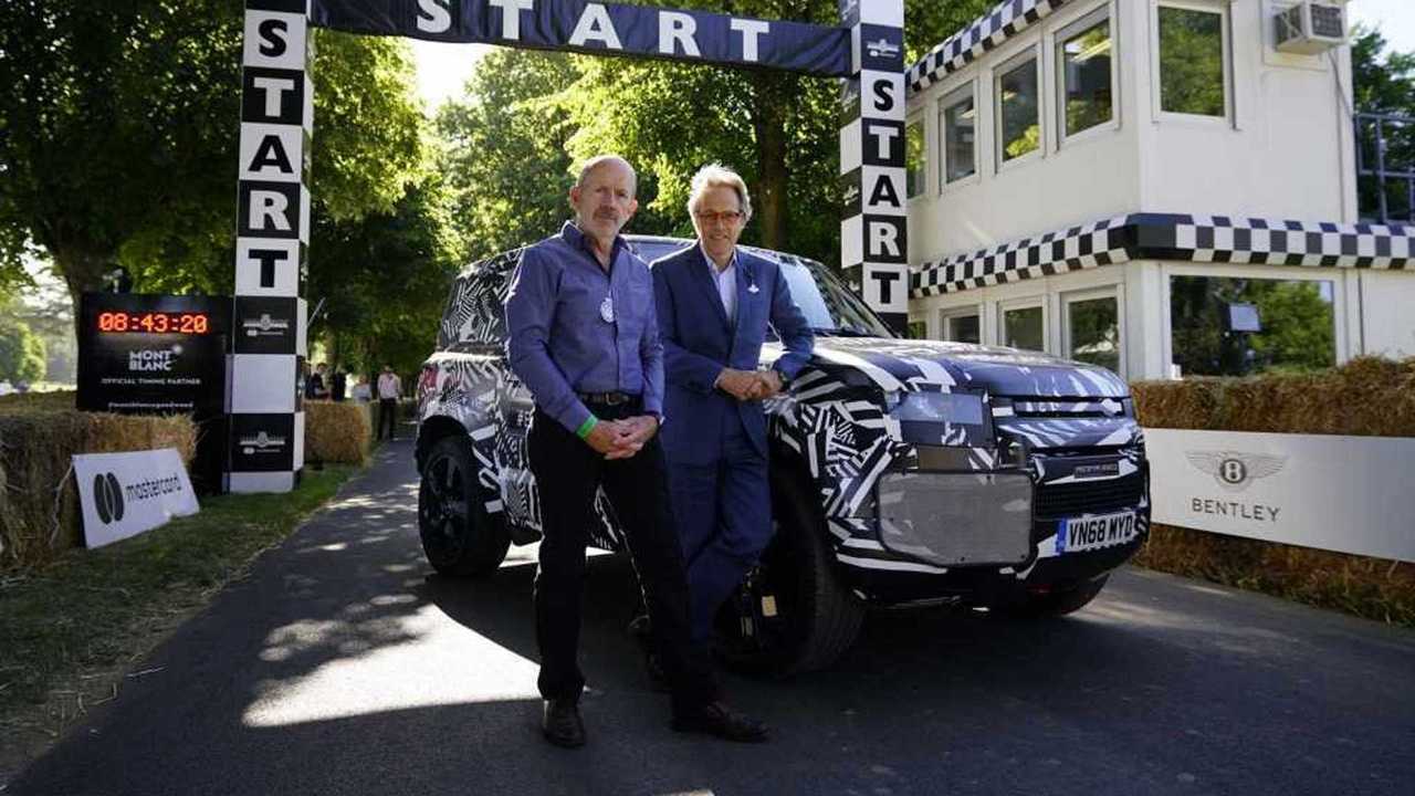 Land Rover Defender на Фестивале скорости в Гудвуде в 2019 году