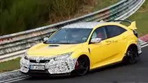 Scatti di tipo Mule Spy per test di tipo Civic Honda R