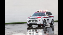 Mitsubishi Outlander e Lancer Evo, auto di sicurezza per la Pikes Peak 2013