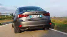 Lexus IS Hybrid Luxury, test di consumo reale Roma-Forlì