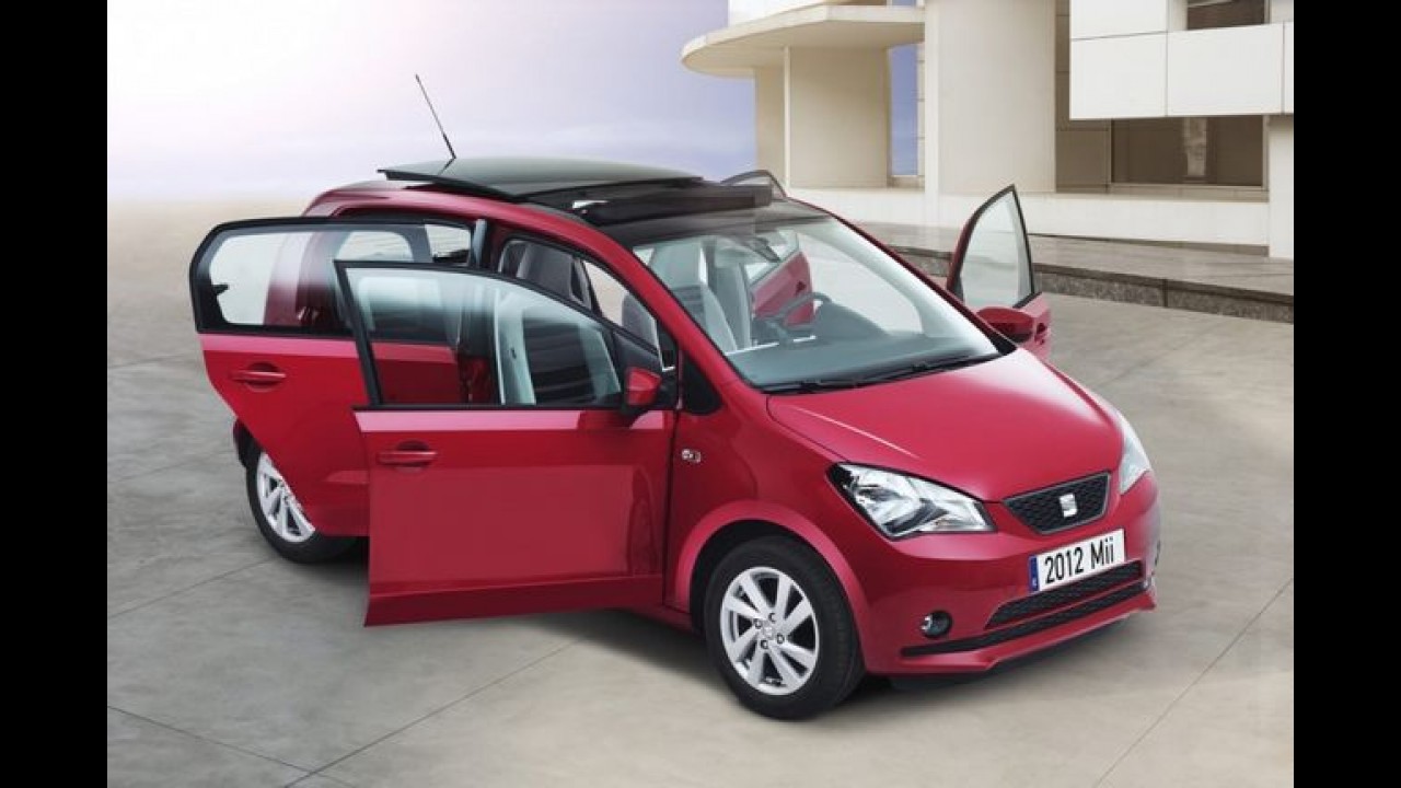 Seat Mii 5 portas: Primeiras imagens oficiais