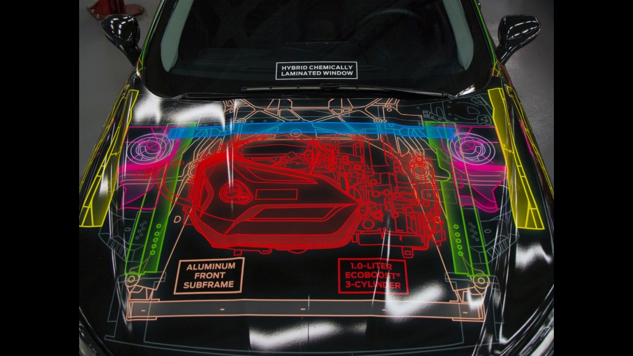 Fusion mais leve que Fiesta: conceito da Ford mostra tendência de baixo peso