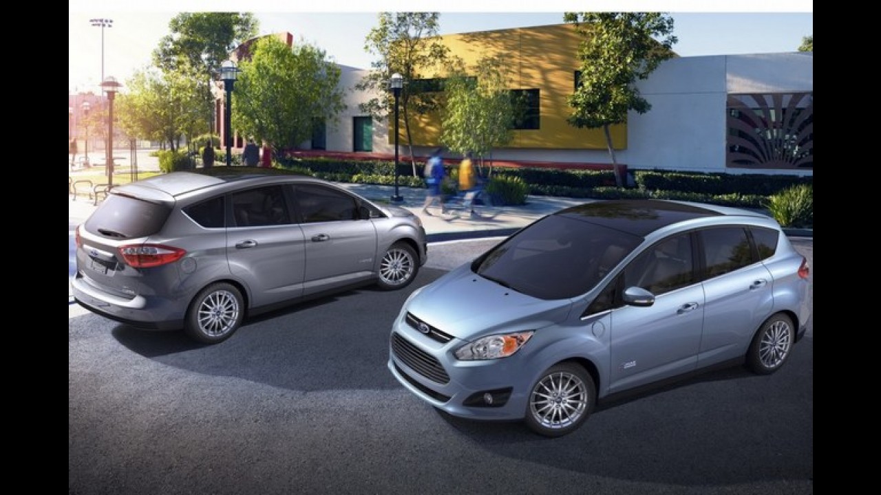 Ford revela os novos C-Max híbrido e híbrido plug-in
