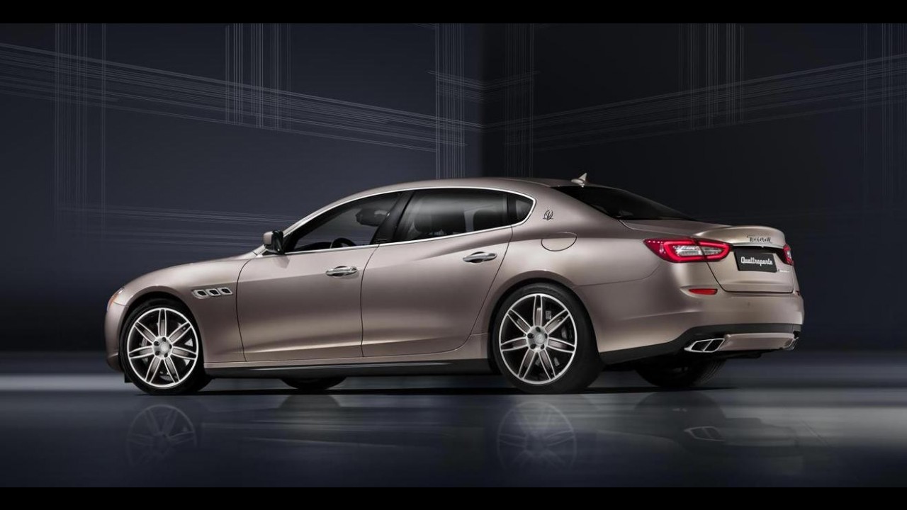 Frankfurt: Maserati Quattroporte veste Ermenegildo Zegna