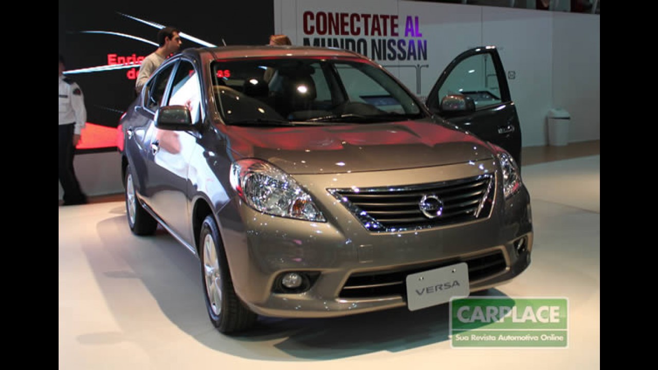Flagra: Nissan Sunny 2013 rodando em testes no Brasil