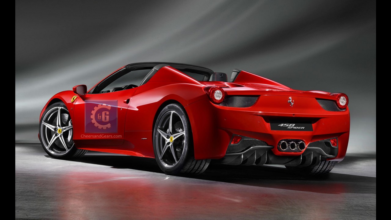 Vazou: Ferrari 458 Italia Spider aparece em primeiras imagens oficiais