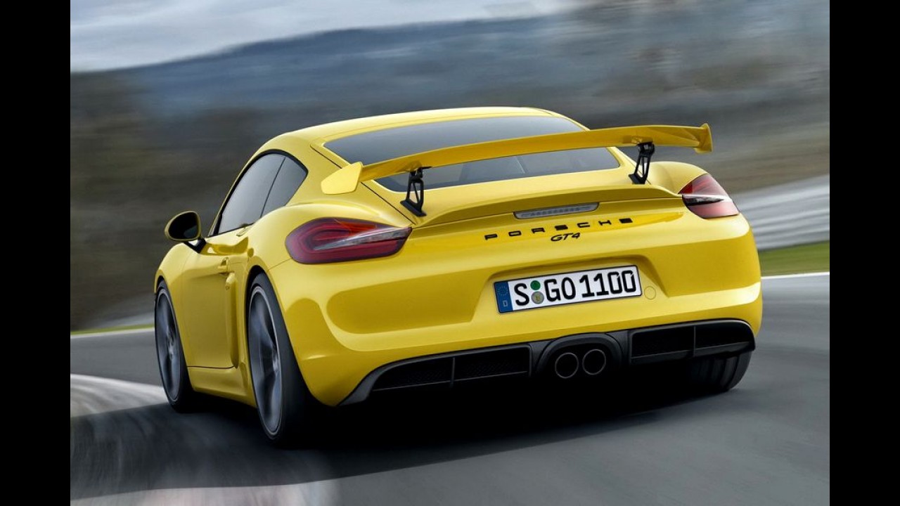 Porsche Cayman GT4 chega com motor do Carrera S e itens do 911 GT3 - veja fotos