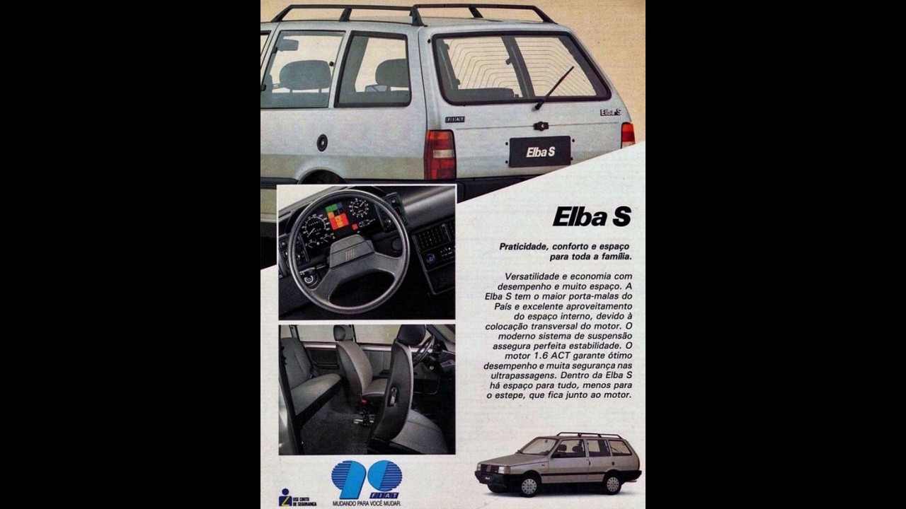 Carros para sempre: Fiat Elba era compacta e espaçosa, mas não fez sucesso