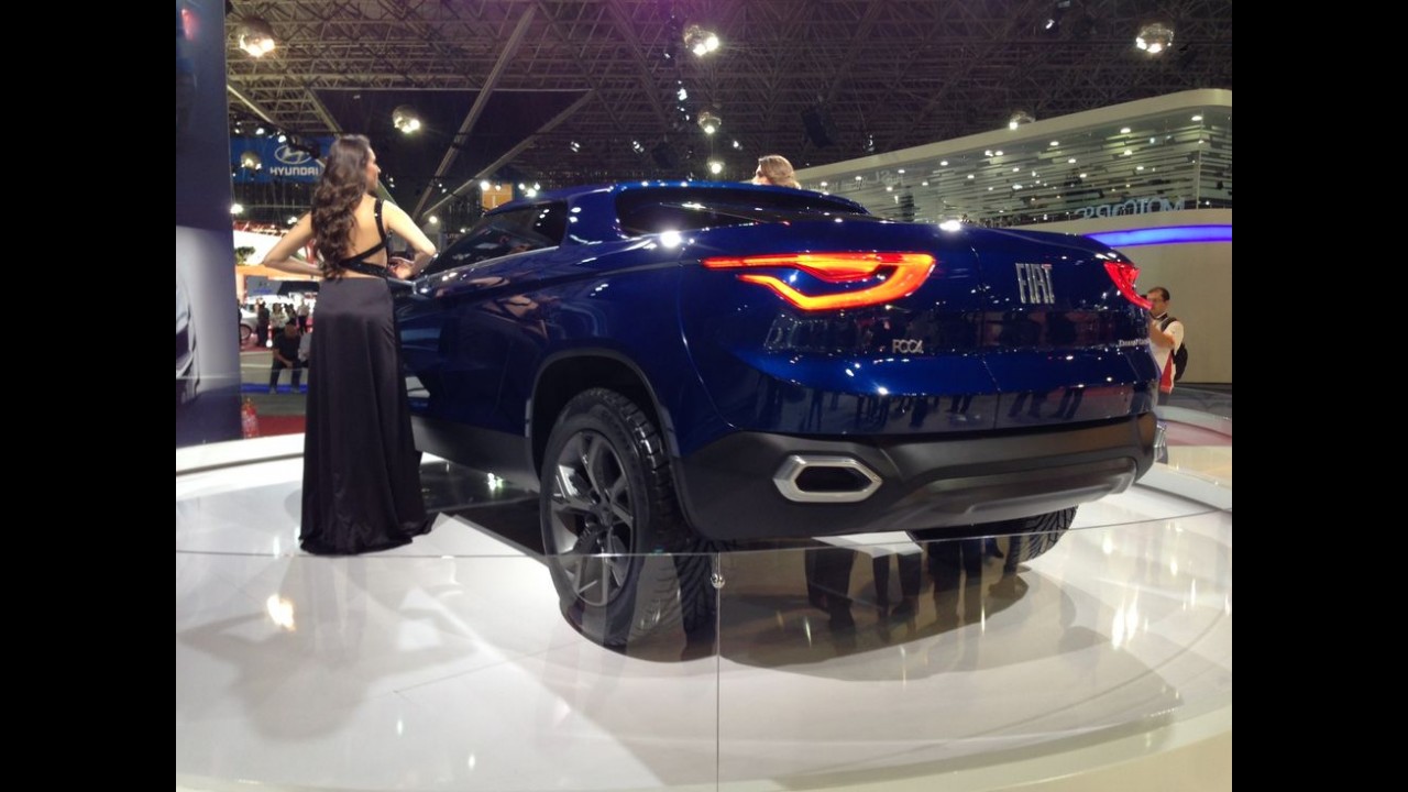 Salão SP: Picape média da Fiat lembra design do Evoque